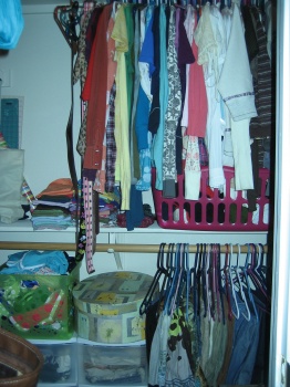 Dorm- Clothes in the Closet